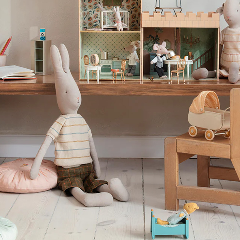 Rabbit size 5  Pants and Knitted Sweater