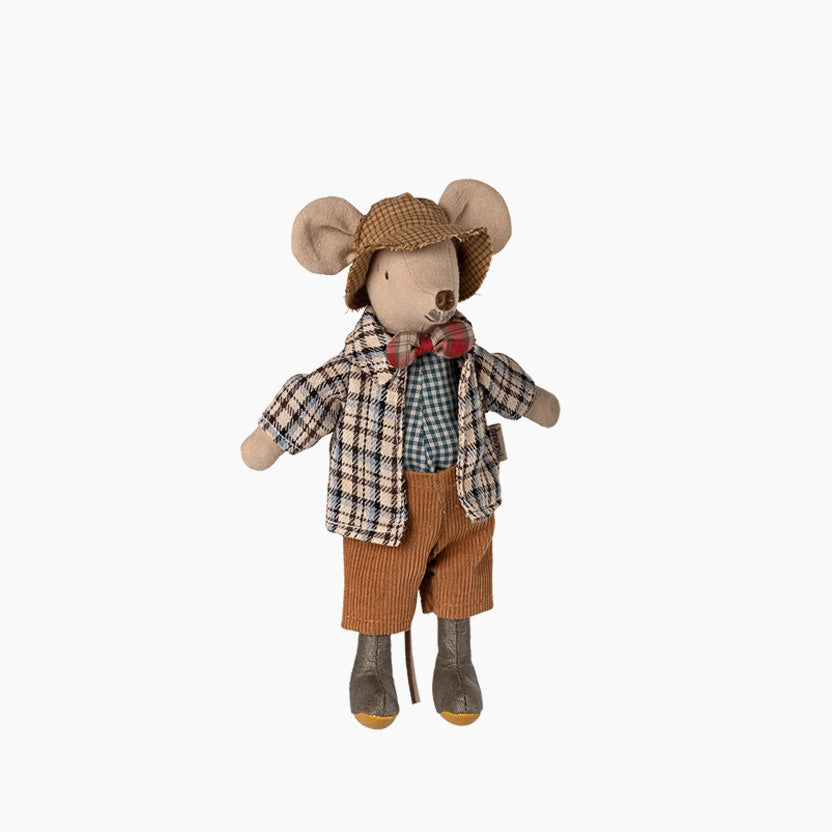 Granddad Mouse - Rato Avô de Peluche Maileg