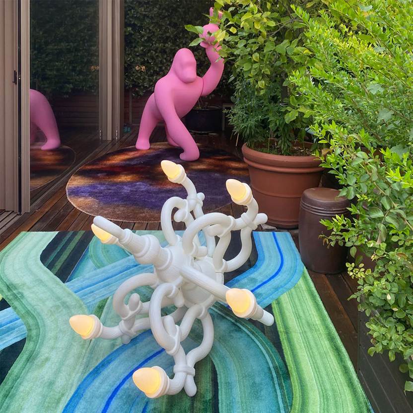 FALLEN Chandelier M  Branco