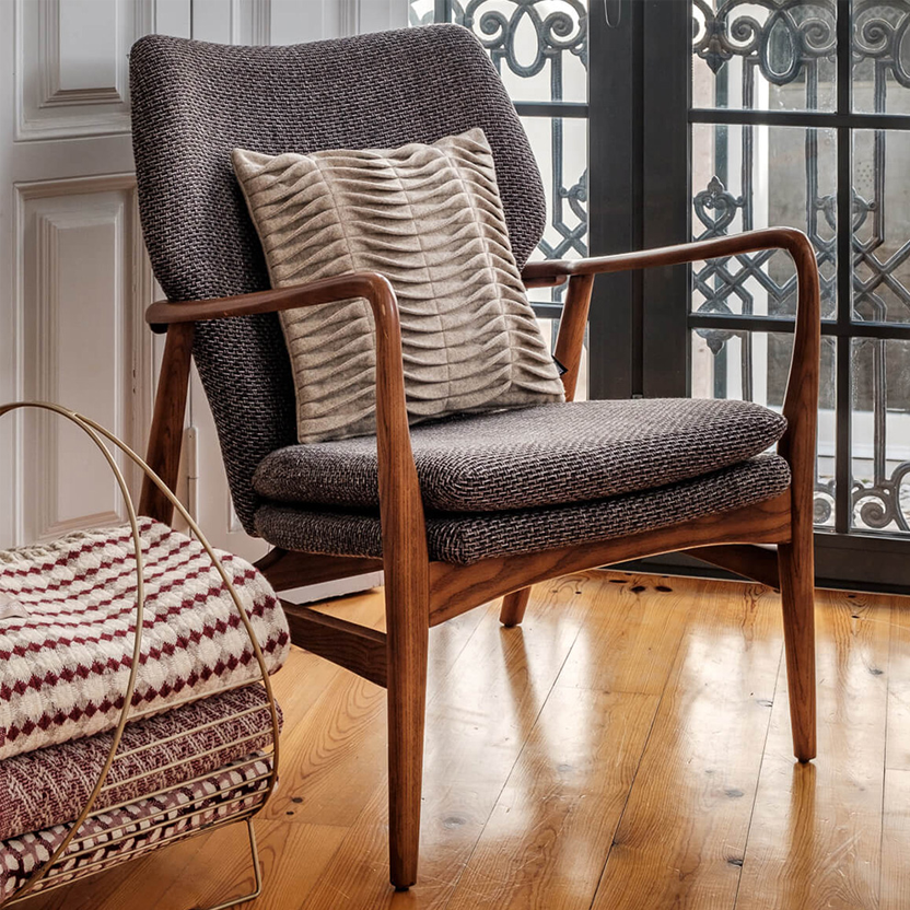 Almofada LEIVAS Amarelo Torrado Burel