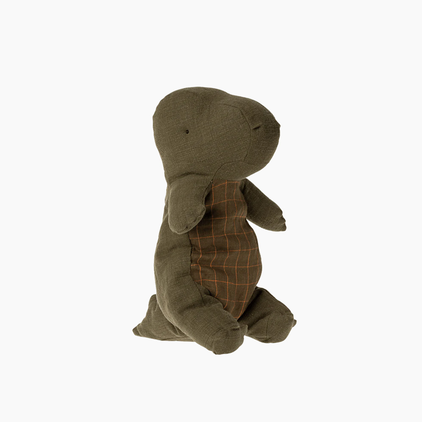 Gantosaurus in Egg Medium  Forrest Green