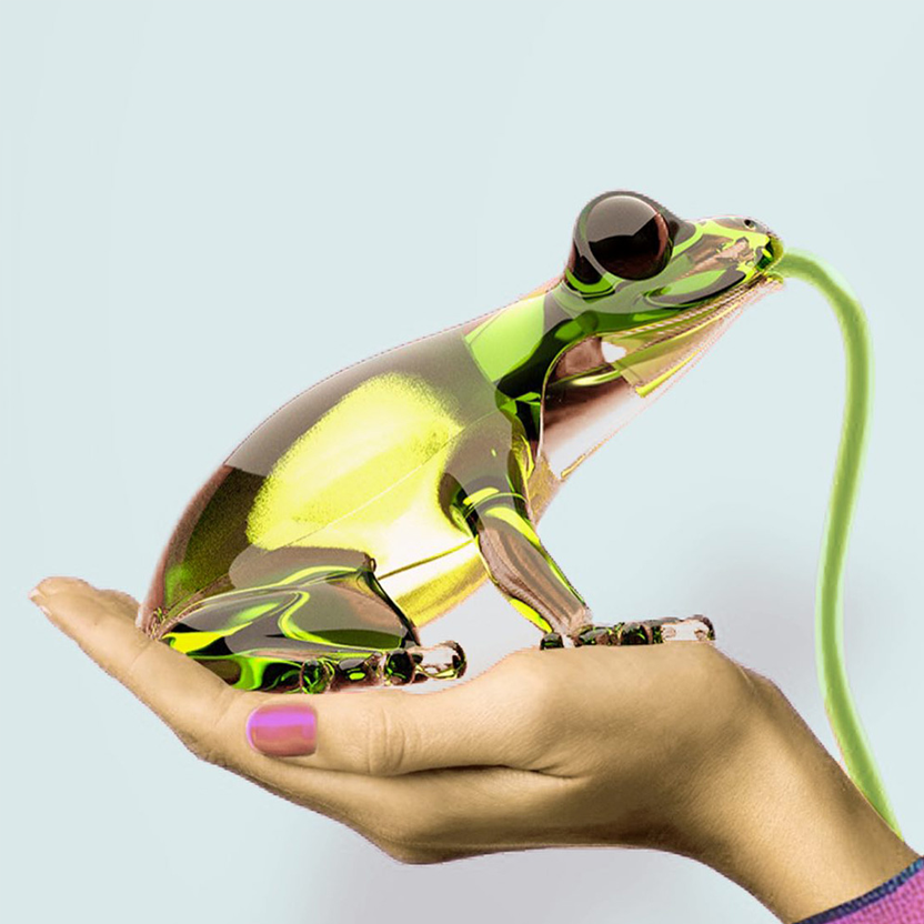 Hungry Frog  Esmeralda